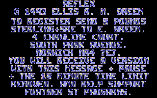 Reflex — screenshot 1